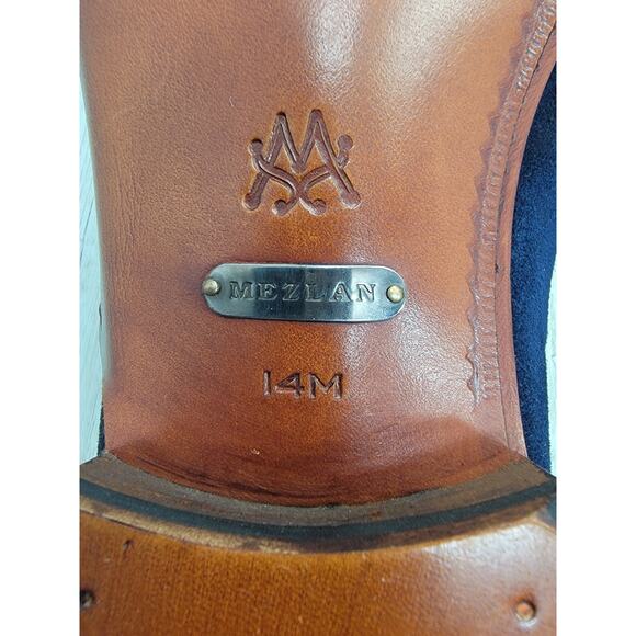 MEZLAN Men\'s Blue Antique Suede Loafer Size (14,M) main image 10
